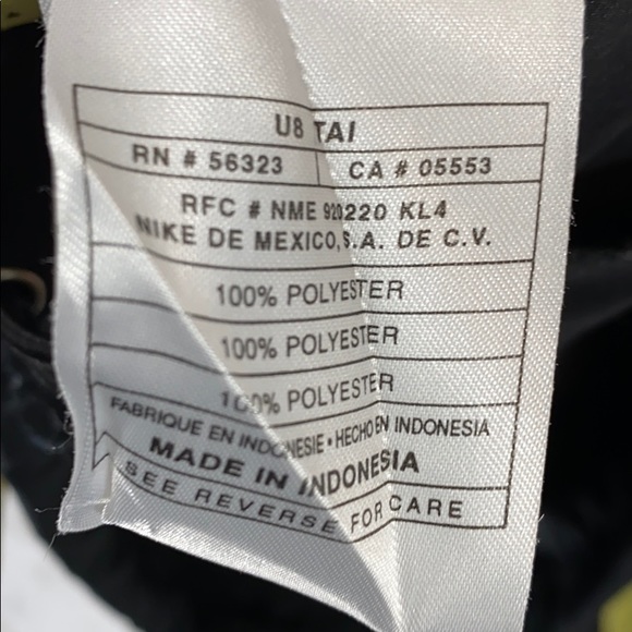 Vintage 90s Nike Black Track Gilet Sz M - Picture 12 of 13